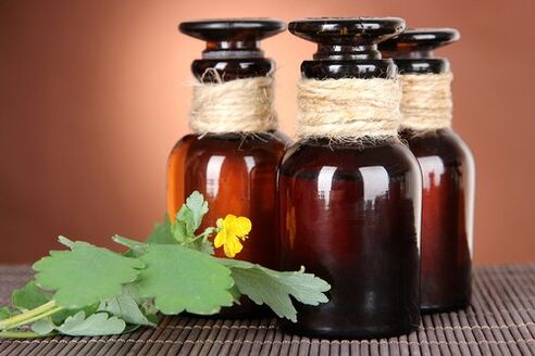 Celandine juice for the treatment of psoriasis